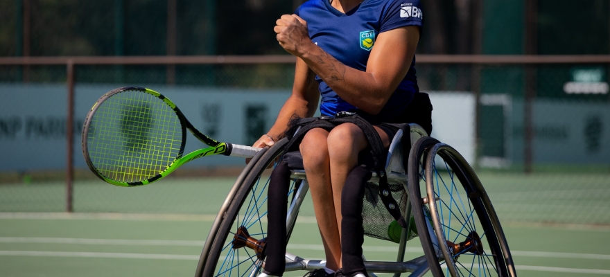 CBT realiza evento para classificação de atletas do tênis em cadeira de rodas